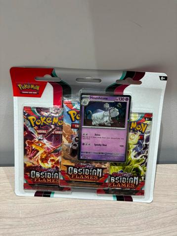 Obsidian Flames 3 Pack Blister English - Houndstone