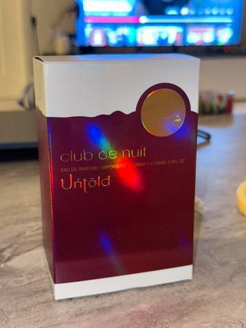 Armaf Club De Nuit Untold. 5x gespoten beschikbaar voor biedingen