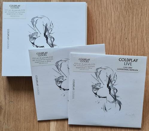 COLDPLAY - Clocks (3CD set m/livetracks R'dam Ahoy; MINT), CD & DVD, CD | Rock, Pop rock, Enlèvement ou Envoi