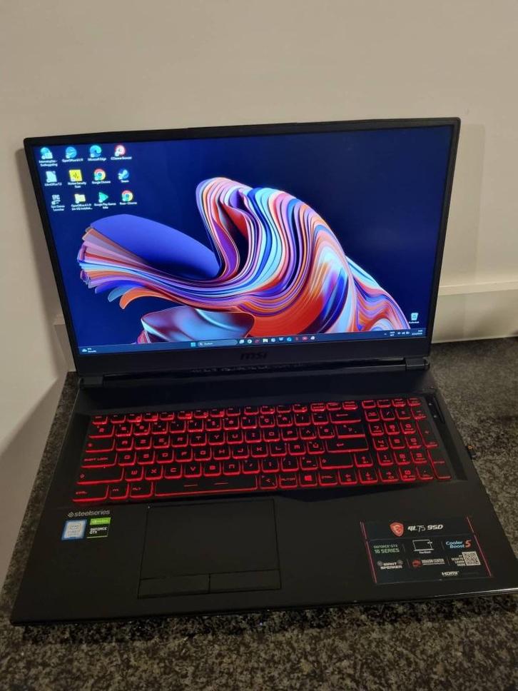 MSI GL75 9SD gaming laptop, Computers en Software, Windows Laptops, Azerty, Gaming, Verzenden
