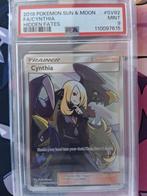 Cynthia sv82 PSA 9, Ophalen of Verzenden, Zo goed als nieuw, Meerdere kaarten