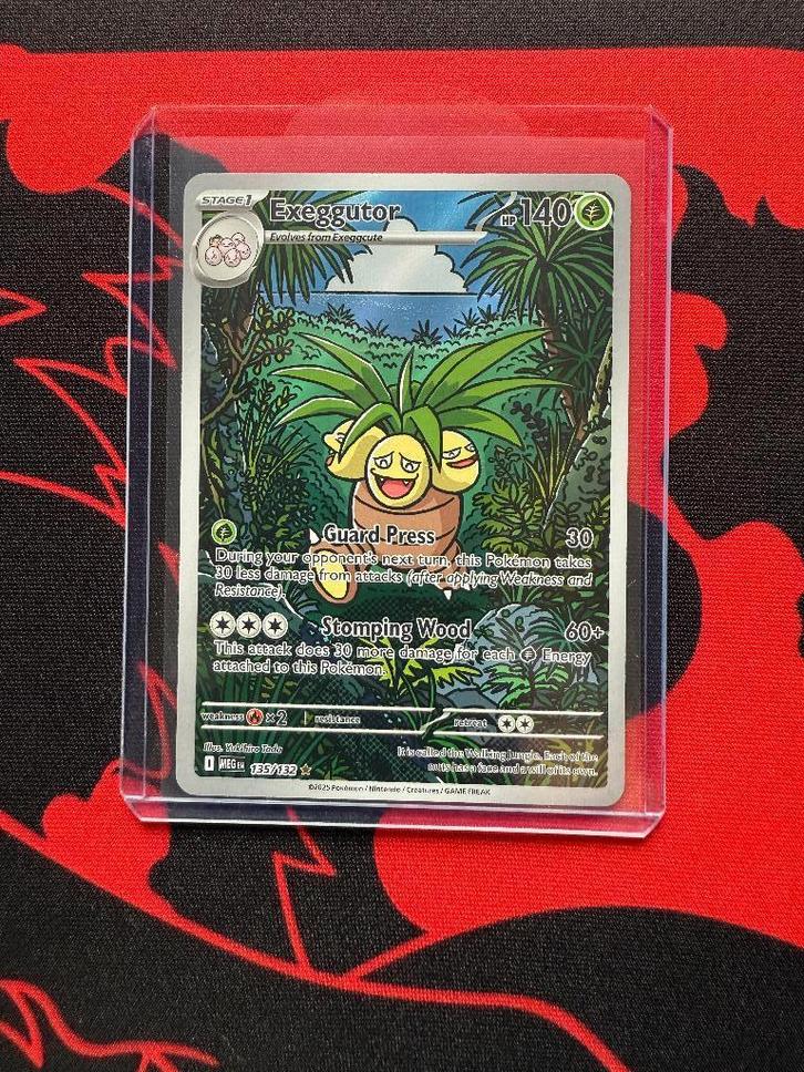 Pokémon Exeggutor (MEG 135) Mega Evolution, Hobby & Loisirs créatifs, Jeux de cartes à collectionner | Pokémon, Comme neuf, Cartes en vrac