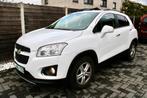 CHEVROLET TRAX 1.6 BENZINE/LPG | NAVI TREKHAAK | GARANTIE !!, Euro 5, Zwart, Leder en Stof, Wit