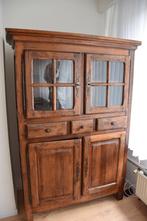 buffetkast, Huis en Inrichting, Kasten | Buffetkasten, Ophalen, 100 tot 150 cm, Eikenhout, Zo goed als nieuw