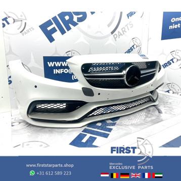 W205 C63 AMG bumper compleet WIT Voorbumper Mercedes C Klass beschikbaar voor biedingen