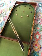 Victorian antique folding bagatelle table, Ophalen