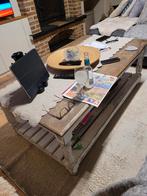 Table de salon, Teck, 100 à 150 cm, Enlèvement, Utilisé