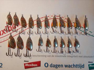 Mepps spinners nieuwstaat 20 stuks beschikbaar voor biedingen