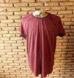(4)- tee shirt homme t.XL bordeaux - domyos -, Maat 56/58 (XL), Ophalen of Verzenden, Zo goed als nieuw, Domyos