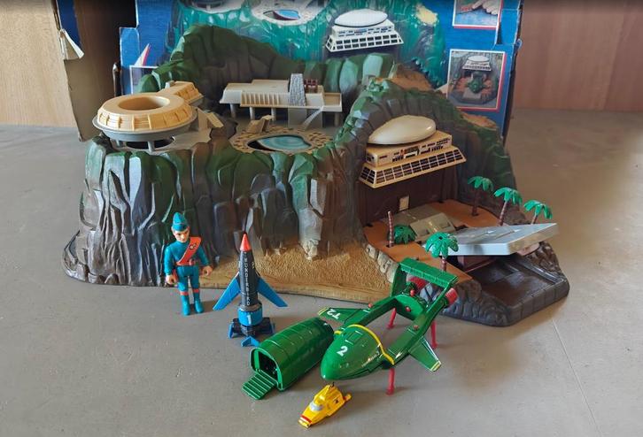 Thunderbirds - Tracy Island (Matchbox), Verzamelen, Speelgoed, Gebruikt, Ophalen of Verzenden