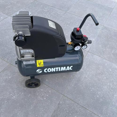 Contimac Luchtcompressor CM 335/8/24 W, Doe-het-zelf en Bouw, Compressors, Zo goed als nieuw, 6 tot 10 bar, 25 tot 100 liter, Mobiel