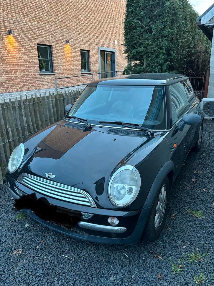 Mini one, Auto's, Mini, Particulier, One, Benzine, Euro 4, Handgeschakeld, Zwart, Stof, Ophalen