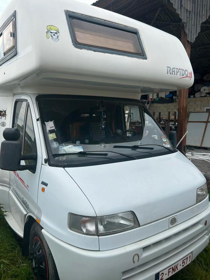 Camping cars 2.5TDI fiat ducato exchange, Caravans en Kamperen, Mobilhomes, Particulier, Fiat, Ophalen