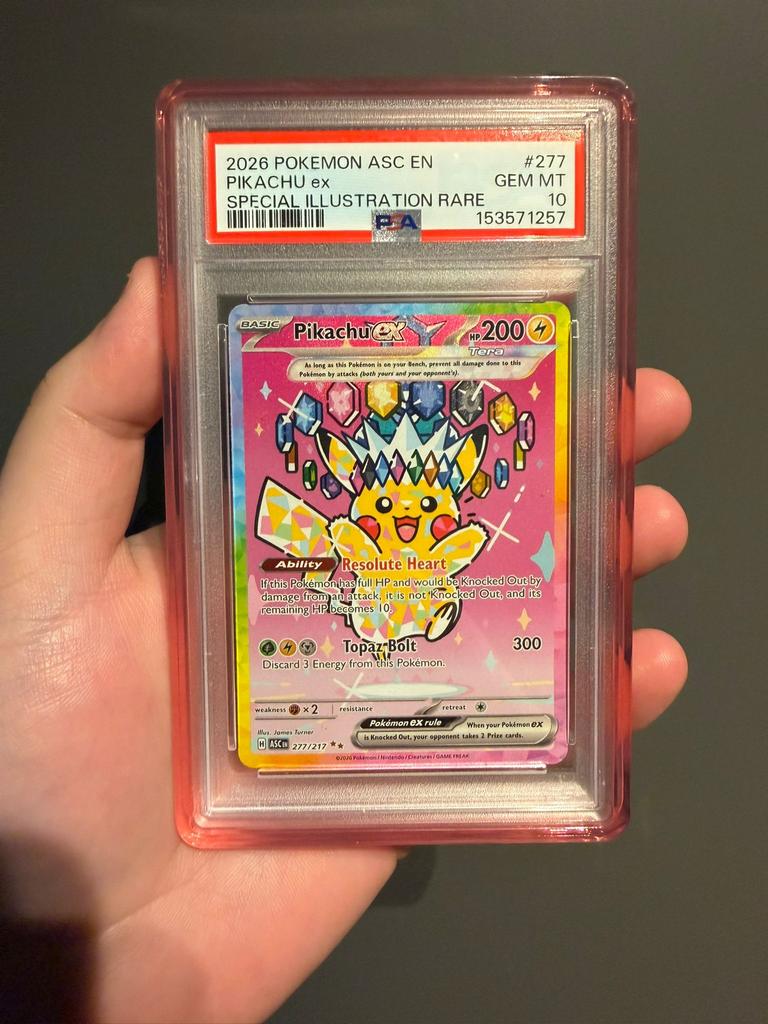 Pikachu ex #277 PSA 10 Ascended Heroes Pokemon, Ophalen, Zo goed als nieuw