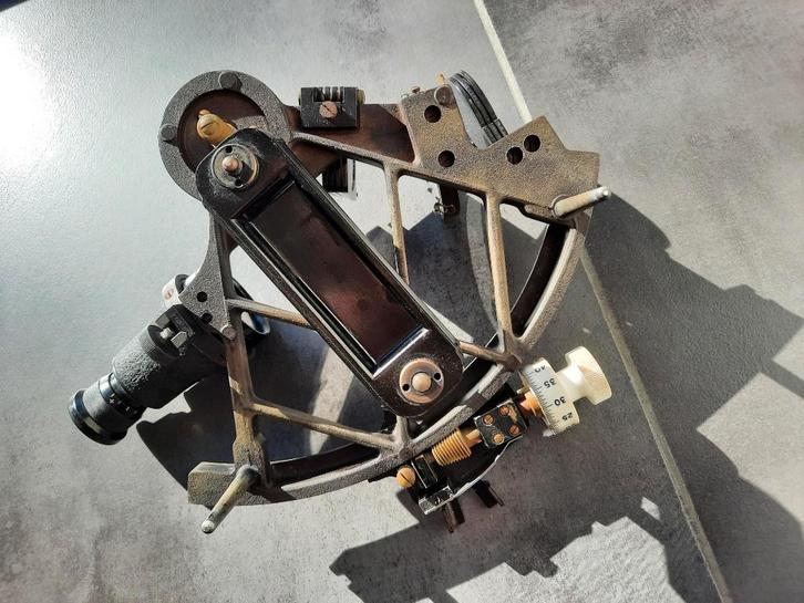 Kriegsmarine Sextant BUNING Rotterdamsche Lloyds Duits WO2, Collections, Objets militaires | Seconde Guerre mondiale, Marine, Envoi