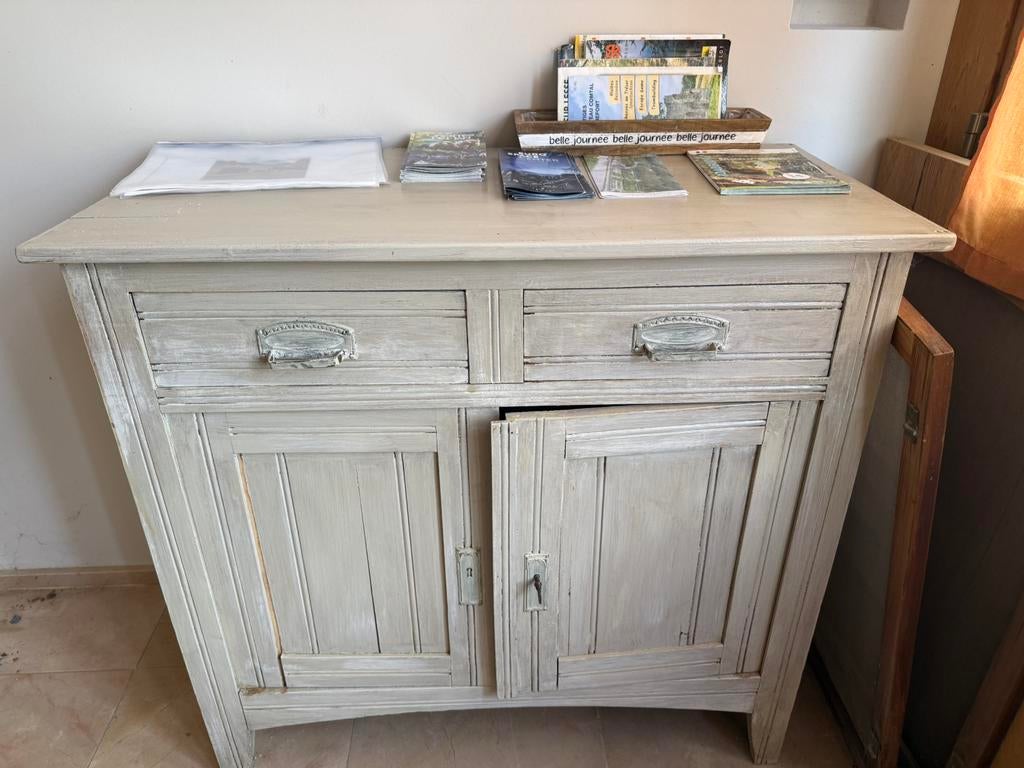 Urbnliving ini euble de rangeent à tiroirs en bois de style shabby