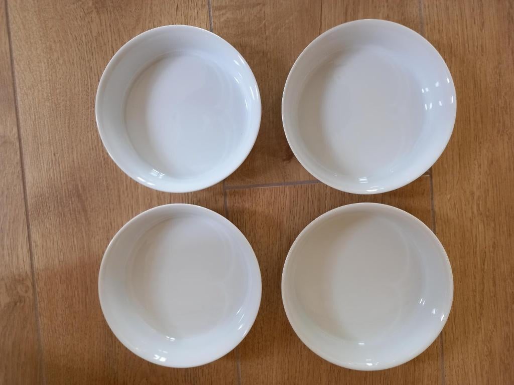 Service apéro 4 pièces porcelaine, Maison & Meubles, Cuisine | Vaisselle, Enlèvement, Comme neuf, Porcelaine, Récipient(s)