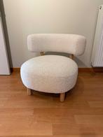 Stoffen relax zetel (1-zit) - ecru kleur, Ophalen, Eenpersoons, Minder dan 75 cm, Landelijk