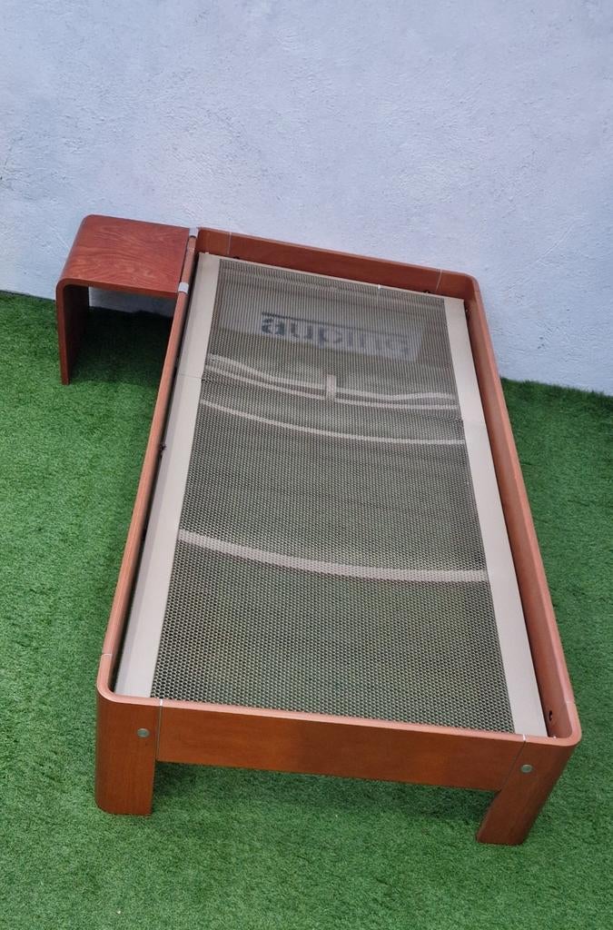 Lit Auping Auronde 90 x 200 cm avec table d'appoint, Maison & Meubles, Chambre à coucher | Linge de lit, Enlèvement ou Envoi