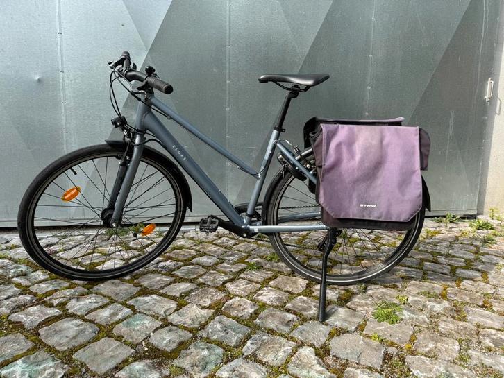 Ideale stadsfiets Elops maat M met garantie, Vélos & Vélomoteurs, Vélos | Femmes | Vélos pour femme, Comme neuf, Vitesses, Enlèvement