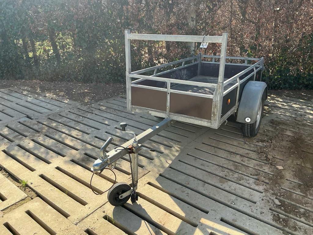 Enkelas 200 x 100 750 kg bak aanhangwagen, Auto diversen, Gebruikt