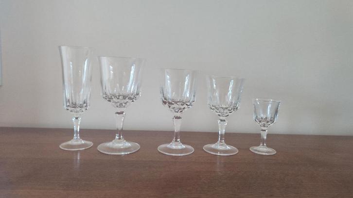 Service de verres, Antiquités & Art, Antiquités | Verre & Cristal, Enlèvement