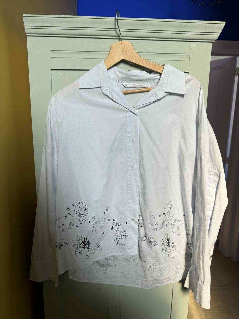 Hemd Zara, Ophalen of Verzenden, Zo goed als nieuw, Maat 36 (S)