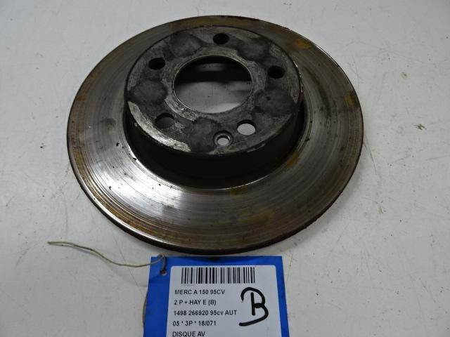 REMSCHIJF VOOR Mercedes-Benz A (W169) (01-2004/06-2012), Gebruikt, Mercedes-Benz, Mevr. I. Hauben, Rue de l'Espoir 34 34
4030  GRIVEGNÉE, BE