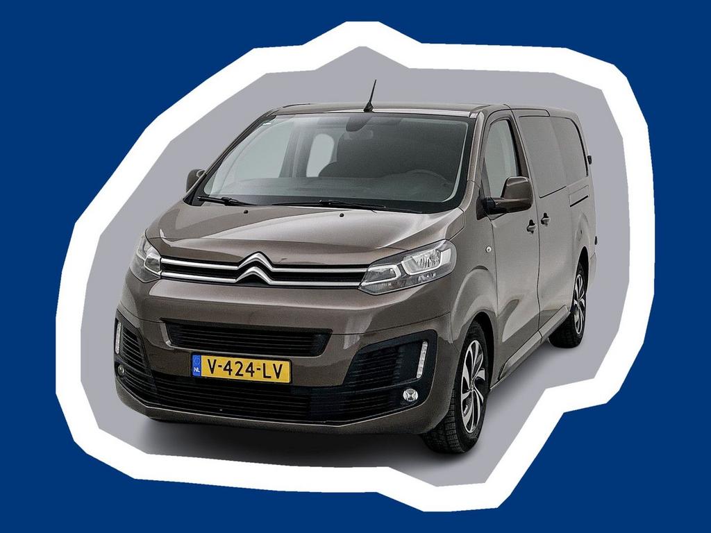 Citroën Jumpy 2.0 BlueHDI 180 Business XL DC S&S 2x Schuifde, Autos, Camionnettes & Utilitaires, Entreprise, ABS, Verrouillage central