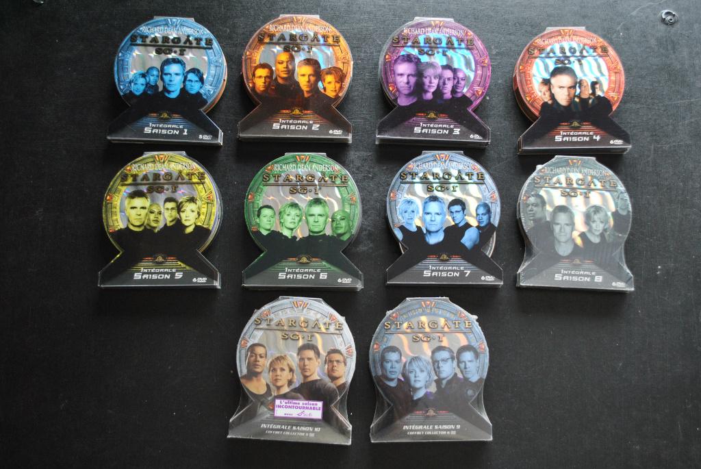 Intégrale DVD STARGATE SG-1 10 saisons + Continuum + L'arche, CD & DVD, DVD | TV & Séries télévisées, Enlèvement ou Envoi, Utilisé