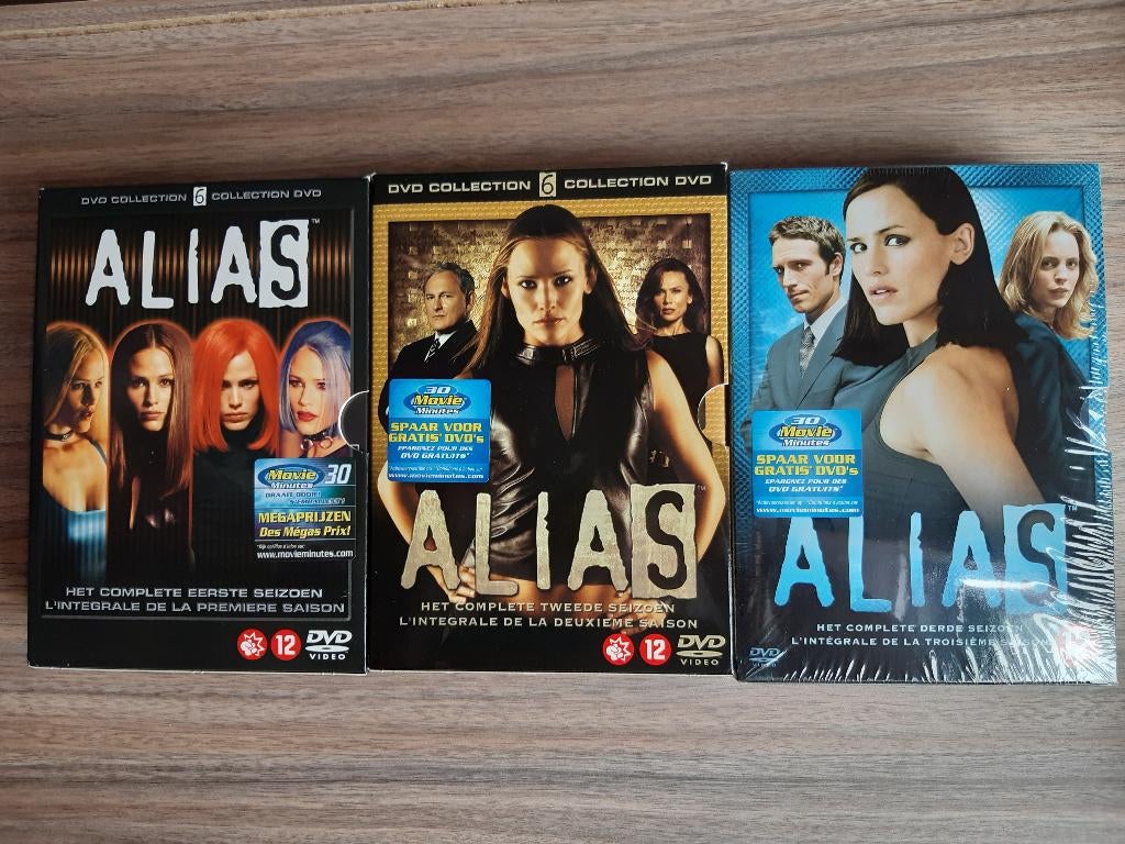 DVDBoxen Alias, Seizoen 1, 2 en 3, CD & DVD, DVD | TV & Séries télévisées, Enlèvement ou Envoi, Neuf, dans son emballage, Action et Aventure