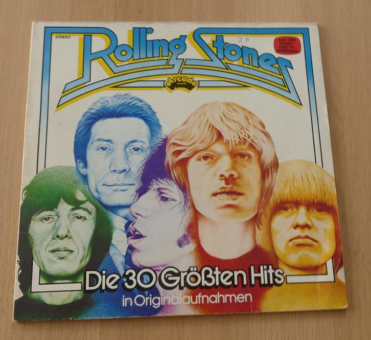 2LP Rolling Stones –Die 30 Größten Hits In Originalaufnahmen, Cd's en Dvd's, Vinyl | Rock, Gebruikt, Poprock, 12 inch, Ophalen of Verzenden