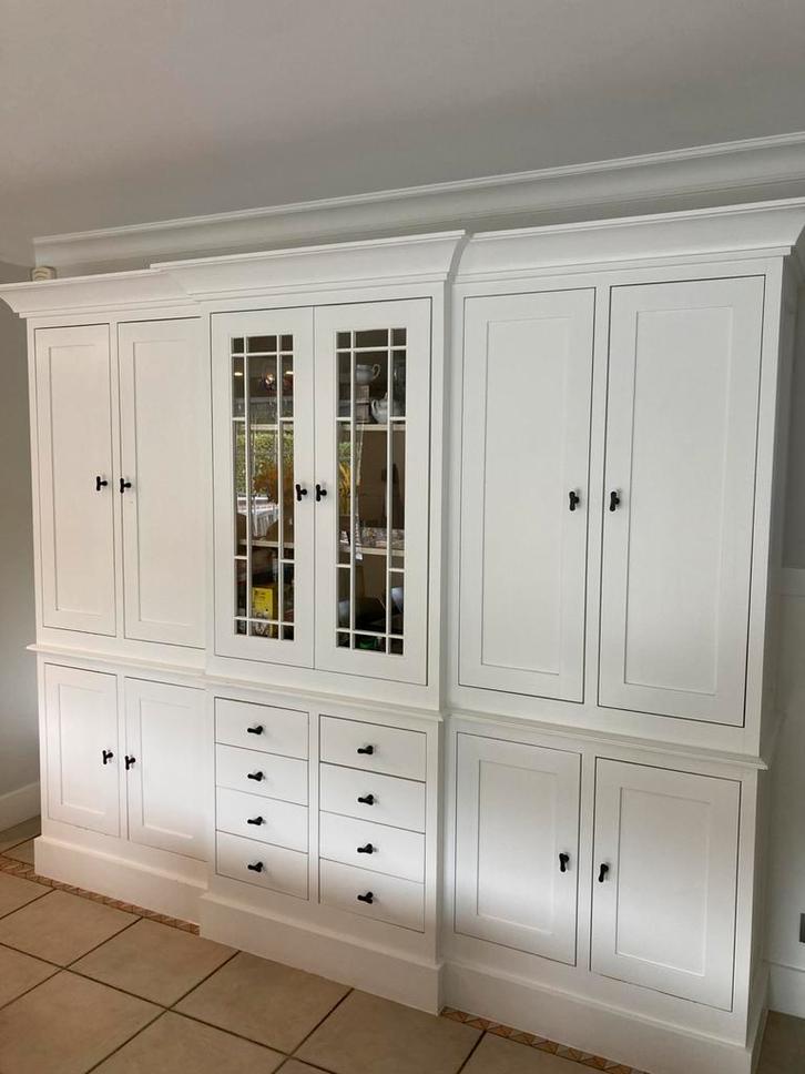 Grote landelijke keukenkast., Huis en Inrichting, Keuken | Keukenelementen, Gebruikt, 200 cm of meer, 200 cm of meer, 25 tot 50 cm