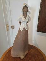 **Figurine féminine en terre cuite - céramique artisanale**, Vêtements | Femmes, Enlèvement ou Envoi, Blanc