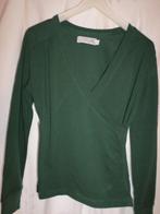 groen shirt CKS: maat 128, Kinderen en Baby's, Ophalen of Verzenden, Gebruikt, Meisje, Shirt of Longsleeve