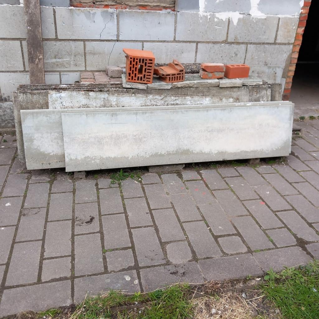 Betonplaten, Ophalen