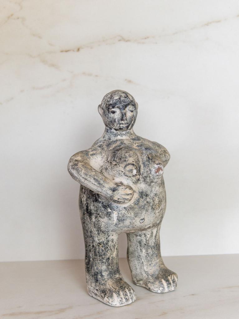 Modern beeld - Mollige dame - 35cm hoog, Ophalen of Verzenden, Modern, Beeld