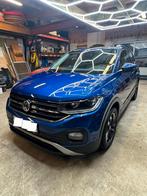 VW T-Cross 1.0 TSI - manueel - 2de eigenaar - carplay, Auto's, Voorwielaandrijving, Blauw, Handgeschakeld, 5 deurs