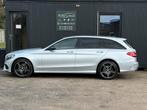 Mercedes-benz c200d amg 2017 automaat burmester memory, Autos, Cuir, Argent ou Gris, Achat, Euro 6