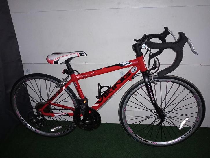 *kinderkoersfiets 24 inch/14speed(2x7)/nieuwe ketting..., Vélos & Vélomoteurs, Vélos | Vélos de course, 10 à 15 vitesses, Moins de 49 cm