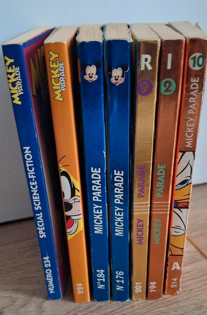 COLLECTION mickey parade, Boeken, Stripverhalen, Gelezen, Meerdere stripboeken, Ophalen of Verzenden