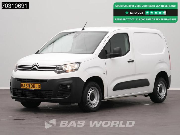 Citroën Berlingo 110pk Benzine L1H1 Airco Cruise Camera Par, Auto's, Bestelwagens en Lichte vracht, Bedrijf, Te koop, Achteruitrijcamera