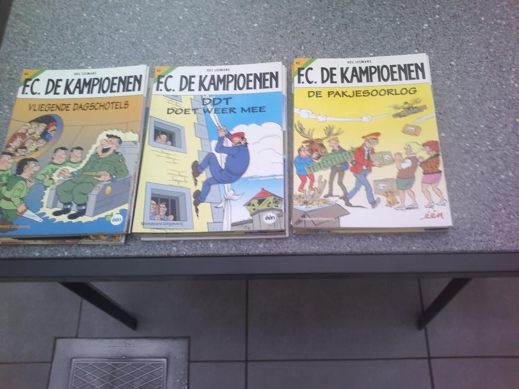 20 Fc De Kampioenen strips., Plusieurs BD, Enlèvement ou Envoi, Comme neuf, Hec Leemans