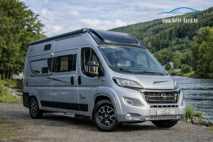 Camping-car Karmann Davis 590 Skyroof 2 chambres, Caravanes & Camping, Camping-cars, Entreprise, jusqu'à 2, Modèle Bus ou Fourgon aménagé