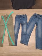 Jeansbroeken maat 110/116, Enlèvement ou Envoi, Comme neuf, Garçon, Pantalon