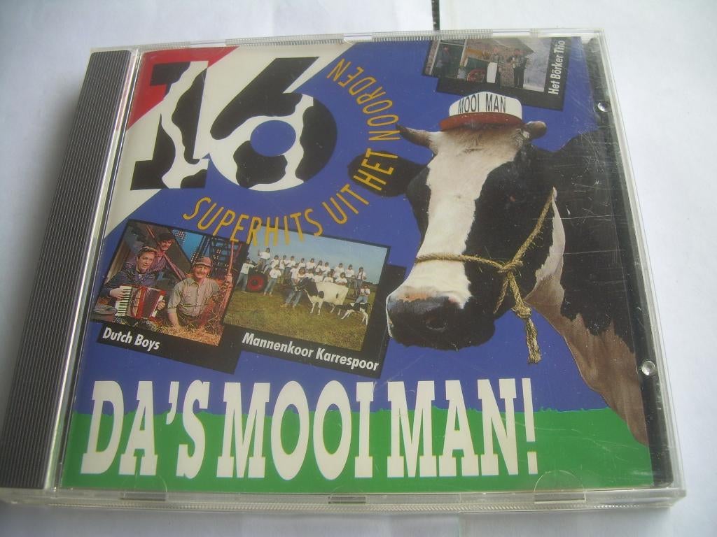 CD - DA S MOOI MAN, Cd's en Dvd's, Cd's | Verzamelalbums, Ophalen of Verzenden, Zo goed als nieuw, Nederlandstalig