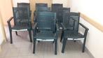 chaises de jardin en très bon état, Jardin & Terrasse, Enlèvement, Comme neuf, Synthétique, Empilable