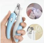 Coupe-ongles professionnel pour chien et chat — LED intégré, Envoi, Comme neuf