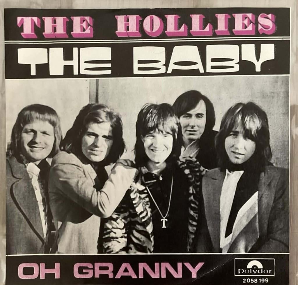 The Hollies  "The Baby", Cd's en Dvd's, Vinyl Singles, Ophalen of Verzenden, Zo goed als nieuw, Overige genres, Single