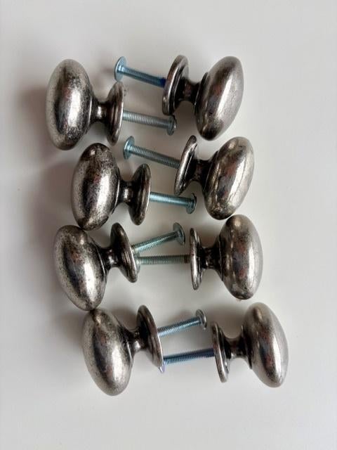 8 deurknoppen, Ophalen of Verzenden, Zo goed als nieuw, Koper of Messing, Overige typen